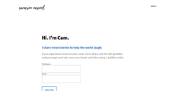 Desktop Screenshot of cameronmccool.com